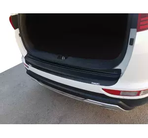 Накладка на задній бампер EuroCap 2015-2018 (ABS) для Kia Sportage рр Накладка на задній бампер EuroCap 2015-2018 (ABS) для Kia Sportage рр