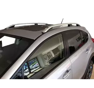 Рейлінги CROWN (сірий мат) для Subaru XV 2011-2017 рр Рейлінги CROWN (сірий мат) для Subaru XV 2011-2017 рр