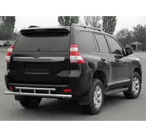 Задня дуга AK002-2v2 (нерж) для Toyota Land Cruiser Prado 150 Задня дуга AK002-2v2 (нерж) для Toyota Land Cruiser Prado 150
