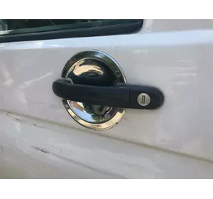 Накладки під ручки 4 штуки. OmsaLine - Італійська нержавійка для Volkswagen Touran 2015-2024 рр Накладки під ручки 4 штуки. OmsaLine - Італійська нержавійка для Volkswagen Touran 2015-2024 рр