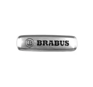 Brabus Шильдик алюмінієвий для килимків (1шт) для Тюнінг Mercedes Brabus Шильдик алюмінієвий для килимків (1шт) для Тюнінг Mercedes
