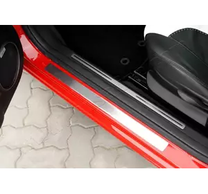 Накладки на пороги OmsLine (нерж) 2 штучні для Alfa Romeo 147 2000-2010 рр Накладки на пороги OmsLine (нерж) 2 штучні для Alfa Romeo 147 2000-2010 рр