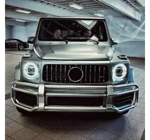 Передній захист тип-1 (2018-2024) для Mercedes G сlass W463 рр Передній захист тип-1 (2018-2024) для Mercedes G сlass W463 рр