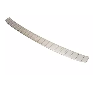 Накладка на задній бампер Carmos (2012-2018, нерж) для Fiat Punto Grande/EVO рр Накладка на задній бампер Carmos (2012-2018, нерж) для Fiat Punto Grande/EVO рр