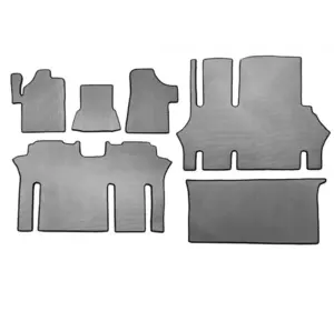 Килимки EVA V2 (повний салон, сірі) для Mercedes Vito W639 2004-2015рр Килимки EVA V2 (повний салон, сірі) для Mercedes Vito W639 2004-2015рр