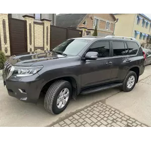 Рейлінги оригінальний дизайн (Сірі, 2 шт) для Toyota Land Cruiser Prado 150 Рейлінги оригінальний дизайн (Сірі, 2 шт) для Toyota Land Cruiser Prado 150