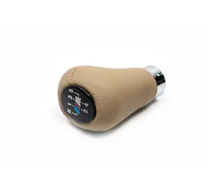 Ручка КПП ОЕМ (кожзам, бежева гладка) для BMW 5 серія E-34 1988-1995 рр Ручка КПП ОЕМ (кожзам, бежева гладка) для BMW 5 серія E-34 1988-1995 рр