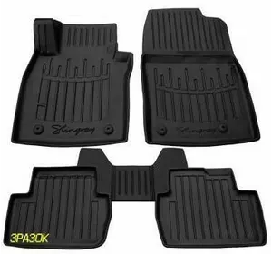 Килимки Stingray 3D (5 шт, поліуретан) для Mercedes C-class W203 2000-2007рр Килимки Stingray 3D (5 шт, поліуретан) для Mercedes C-class W203 2000-2007рр