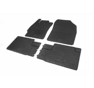 Гумові килимки (4 шт, Polytep) для Toyota Auris 2007-2012 рр