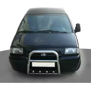 Кенгурятник QT006 (нерж) для Fiat Scudo 1996-2007 років Кенгурятник QT006 (нерж) для Fiat Scudo 1996-2007 років