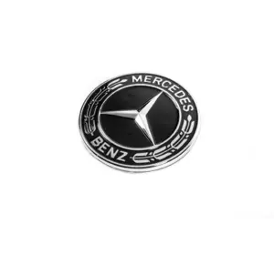 Заглушка замість емблеми на капот Mercedes (чорна, 57мм) для Тюнінг Mercedes Заглушка замість емблеми на капот Mercedes (чорна, 57мм) для Тюнінг Mercedes