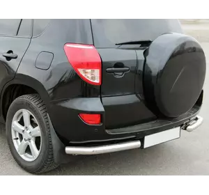 Задні куточки AK003 (2 шт., нерж) для Toyota Rav 4 2006-2013 років Задні куточки AK003 (2 шт., нерж) для Toyota Rav 4 2006-2013 років