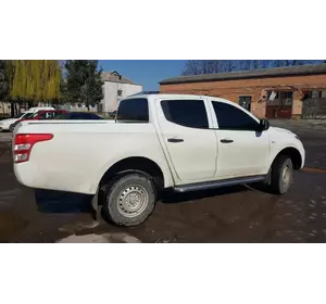 Бокові пороги Premium (2 шт., нерж.) Ø42 для Fiat Fullback 2016-2024 рр Бокові пороги Premium (2 шт., нерж.) Ø42 для Fiat Fullback 2016-2024 рр