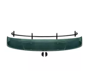 Козирок на лобове скло на рамі (напівпрозорий чорний глянець , 5мм) для Mercedes Sprinter W907/W910 2018-2024 рр Козирок на лобове скло на рамі (напівпрозорий чорний глянець , 5мм) для Mercedes Sprinter W907/W910 2018-2024 рр