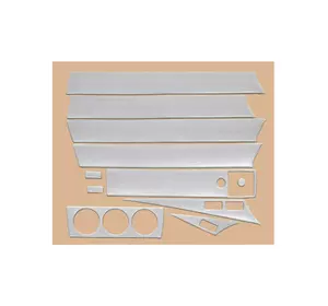 Накладки на панель алюміній для Mercedes W201 (190) Накладки на панель алюміній для Mercedes W201 (190)