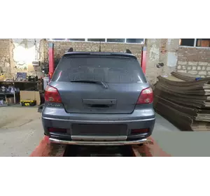 Задня дуга AK002/2 (нерж) для Mitsubishi Outlander 2001-2006 рр Задня дуга AK002/2 (нерж) для Mitsubishi Outlander 2001-2006 рр