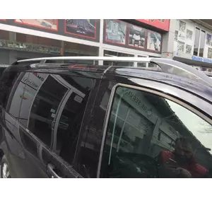 Рейлінги ELITE Хром (пласт. ніжка) Коротка база (Short, Compact) для Mercedes Vito / V-class W447 2014-2024 рр Рейлінги ELITE Хром (пласт. ніжка) Коротка база (Short, Compact) для Mercedes Vito / V-class W447 2014-2024 рр
