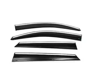 Вітровики з хромом (4 шт., Sunplex Chrome) для Hyundai Tucson TL 2016-2021рр Вітровики з хромом (4 шт., Sunplex Chrome) для Hyundai Tucson TL 2016-2021рр