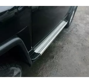 Бокові пороги Maya V2 (2 шт., алюміній) для Toyota FJ Cruiser Бокові пороги Maya V2 (2 шт., алюміній) для Toyota FJ Cruiser