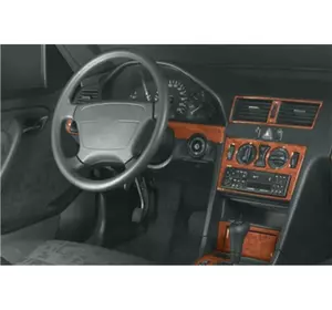 Накладки на панель (1995-1997) Алюміній для Mercedes C-class W202 рр Накладки на панель (1995-1997) Алюміній для Mercedes C-class W202 рр