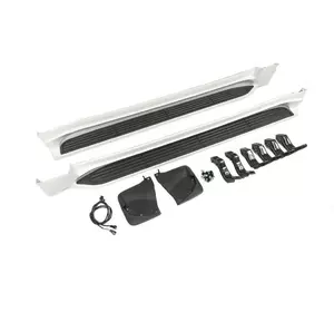 Бокові пороги (2 шт) для Toyota Land Cruiser 300 Бокові пороги (2 шт) для Toyota Land Cruiser 300