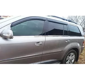 Вітровики (4 шт, HIC) для Mercedes GL сlass X164 Вітровики (4 шт, HIC) для Mercedes GL сlass X164