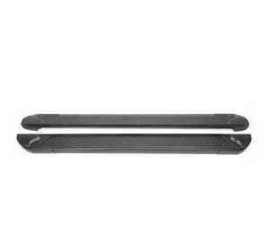 Бокові пороги Allmond Black (2 шт., Алюміній) для Toyota Yaris/Yaris Cross 2020-2024 рр Бокові пороги Allmond Black (2 шт., Алюміній) для Toyota Yaris/Yaris Cross 2020-2024 рр