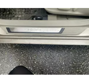 Накладки на пороги (4 шт.) Exclusive для Toyota Camry 2002-2006 рр Накладки на пороги (4 шт.) Exclusive для Toyota Camry 2002-2006 рр