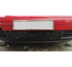 Зимова накладка на решітку для LIFE (нижня) Глянцева (LIFE) для Volkswagen Caddy 2004-2010 рр Зимова накладка на решітку для LIFE (нижня) Глянцева (LIFE) для Volkswagen Caddy 2004-2010 рр