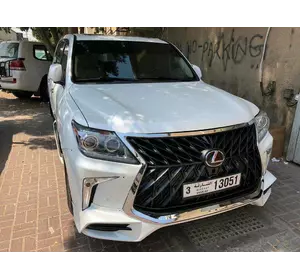 Передній бампер для 2008-2015 в стилі рестайлінгу Чорний для Lexus LX570/450d Передній бампер для 2008-2015 в стилі рестайлінгу Чорний для Lexus LX570/450d