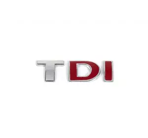 Напис Tdi Під оригінал, Червоні DІ для Volkswagen T5 Multivan 2003-2010 рр Напис Tdi Під оригінал, Червоні DІ для Volkswagen T5 Multivan 2003-2010 рр