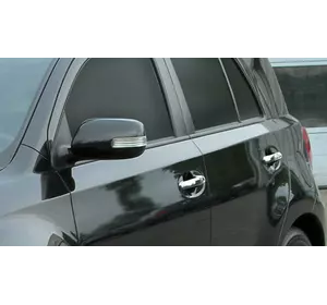 Накладки на ручки (4 шт., нерж.) для Toyota Urban Cruiser Накладки на ручки (4 шт., нерж.) для Toyota Urban Cruiser