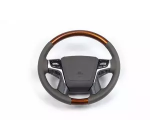 Кермо в зборі (світле дерево) для Toyota Land Cruiser 200 Кермо в зборі (світле дерево) для Toyota Land Cruiser 200