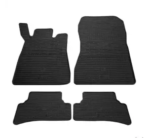 Гумові килимки (4 шт, Stingray Premium) для Mercedes C-class W203 2000-2007рр Гумові килимки (4 шт, Stingray Premium) для Mercedes C-class W203 2000-2007рр