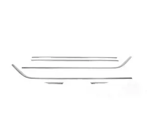 Окантовка вікон (6 шт, нерж) УЦІНКА для Skoda Octavia III A7 2013-2019рр