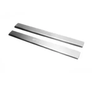 Накладки на пороги Laser-style (2 шт, сталь) для Mercedes Vito W639 2004-2015рр Накладки на пороги Laser-style (2 шт, сталь) для Mercedes Vito W639 2004-2015рр