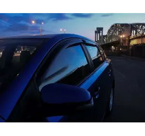 Вітровики (4 шт, HIC) для Toyota Auris 2012-2018 рр Вітровики (4 шт, HIC) для Toyota Auris 2012-2018 рр