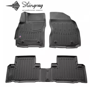 Килимки Stingray 3D (2010-2024, EU, 4 шт, поліуретан) для Mazda 5