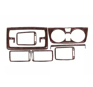 Декоративна накладка на панель Карбон для Fiat Idea 2003 -2024 Декоративна накладка на панель Карбон для Fiat Idea 2003 -2024