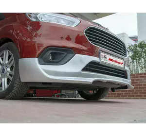 Передня накладка (2017-2024, під фарбування) для Ford Courier рр Передня накладка (2017-2024, під фарбування) для Ford Courier рр