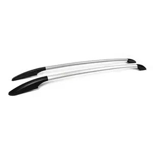 Рейлінги OmsaLine Solid (2 шт, сірі) для Peugeot 3008 2016-2024 рр Рейлінги OmsaLine Solid (2 шт, сірі) для Peugeot 3008 2016-2024 рр