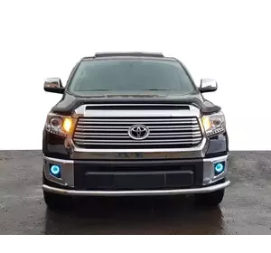 Передній захист ST008 (нерж) для Toyota Tundra 2007-2024 рр Передній захист ST008 (нерж) для Toyota Tundra 2007-2024 рр