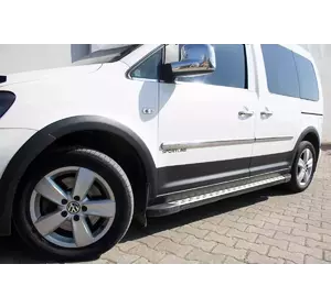 Комплект молдингів і розширювачів арок 2 двері, коротка база для Volkswagen Caddy 2015-2020 рр Комплект молдингів і розширювачів арок 2 двері, коротка база для Volkswagen Caddy 2015-2020 рр