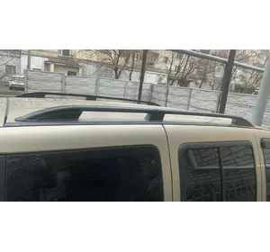 Рейлінги Skyport (чорні) Максі база для Fiat Doblo I 2005-2010 рр Рейлінги Skyport (чорні) Максі база для Fiat Doblo I 2005-2010 рр