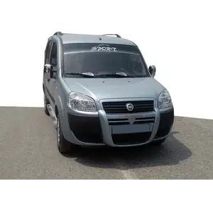 Губа на передній бампер (під фарбування) для Fiat Doblo I 2005-2010 рр Губа на передній бампер (під фарбування) для Fiat Doblo I 2005-2010 рр