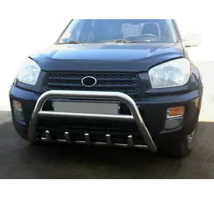 Кенгурятник WT003 (нерж) для Toyota Rav 4 2001-2005 років Кенгурятник WT003 (нерж) для Toyota Rav 4 2001-2005 років