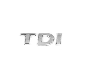Напис TDI (під оригінал) Всі хром для Volkswagen Passat B8 2015-2024 рр