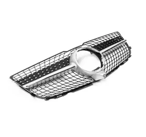 Передня решітка Diamond Silver (2013-2015) для Mercedes GLK сlass X204 Передня решітка Diamond Silver (2013-2015) для Mercedes GLK сlass X204