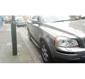 Бокові пороги RedLine V1 (2 шт., Алюміній) для Volvo XC90 2002-2014 рр Бокові пороги RedLine V1 (2 шт., Алюміній) для Volvo XC90 2002-2014 рр