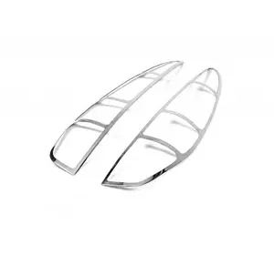 Накладки на стопи (2 шт, нерж.) для Mercedes Vito W639 2004-2015рр Накладки на стопи (2 шт, нерж.) для Mercedes Vito W639 2004-2015рр